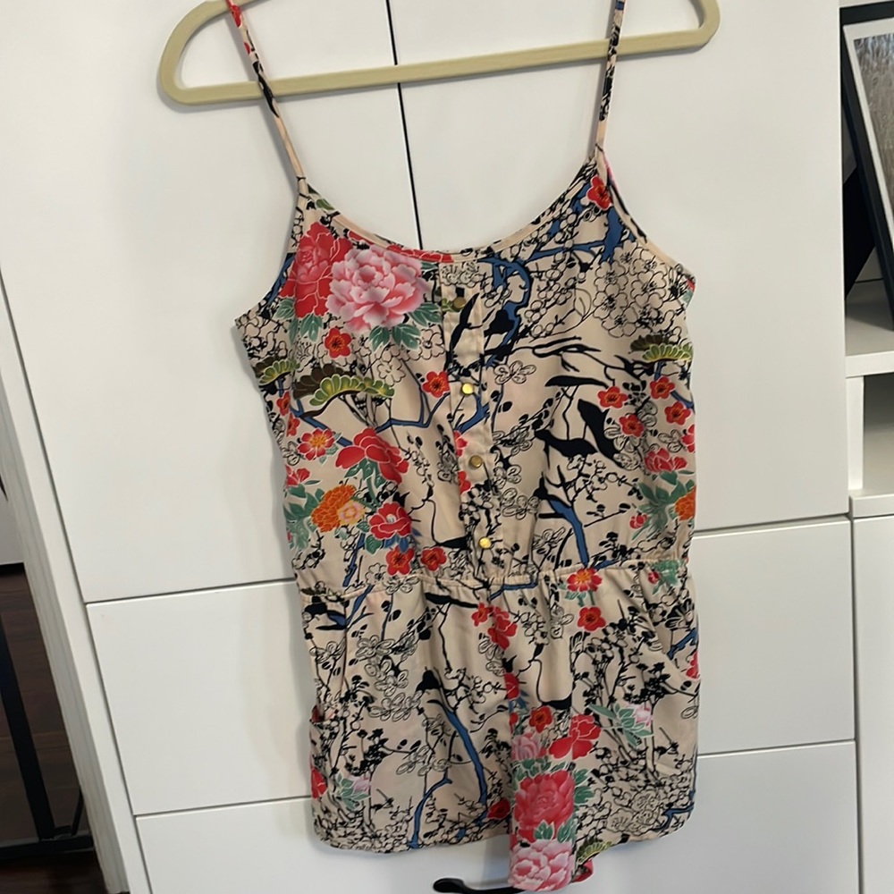 Womens floral romper